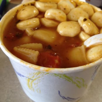 Emils News - Soup- tomato basil w. ravioli... plus crackers - Convenience Stores Near Me - Albany, New York