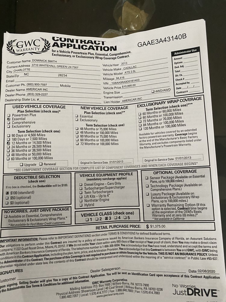 GWC WARRANTY Updated May 2024 11 Photos & 139 Reviews 6010