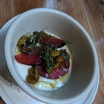 Mama - Pistachio & plum pannacotta - Italian Near Me - Oakland, California