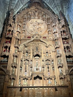 Cathedral of Santiago de Compostela by null