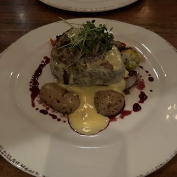 Dancing Bear Appalachian Bistro - Truffle filet - New American Near Me - Townsend, Tennessee