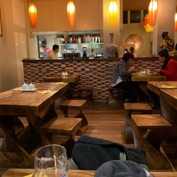 Quan Com - Kitchen and casual seating area