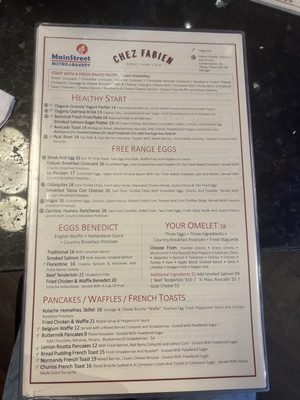 Menu photo 4 Chez Fabien Grapevine, TX