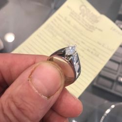 After repairs, it looks like a new ring.
