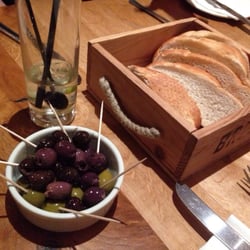 Loch Fyne Restaurants - Bread with olives