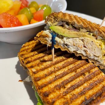 Healthy Eats - Sandwich with a side of fruit - Sandwiches Near Me - Monrovia, California Healthy Eats - Sandwich with a side of fruit - Sandwiches Near Me - Monrovia, California