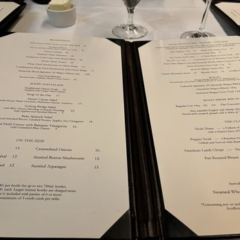 Harris' Restaurant - Food menu - Steakhouses Near Me - San Francisco, California