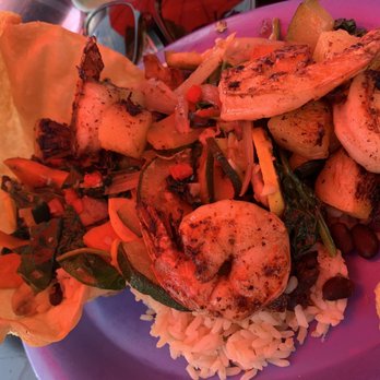 Cabo Fish Taco - Ballantyne - Baja Bowl with Shrimp - Latin American Near Me - Charlotte, North Carolina