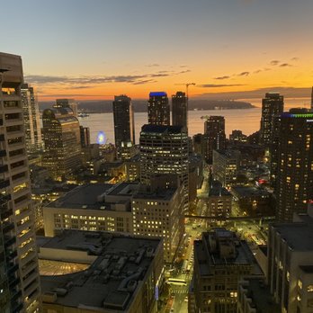 Hyatt Regency Seattle - View from room - Hotels Near Me - Seattle, Washington Hyatt Regency Seattle - View from room - Hotels Near Me - Seattle, Washington