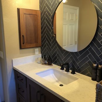 Complete Construction & Realty - Beautiful tile work and custom medicine cabinet - General Contractors Near Me Complete Construction & Realty - Beautiful tile work and custom medicine cabinet - General Contractors Near Me
