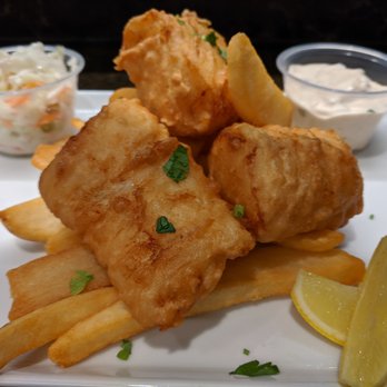 Murphy's Grill - Beer Battered Fish and Chips with Fries and Coleslaw - Irish Pub Near Me - Washington, DC, District of Columbia Murphy's Grill - Beer Battered Fish and Chips with Fries and Coleslaw - Irish Pub Near Me - Washington, DC, District of Columbia
