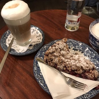 The Victorian House - Brown's - Cherry cobbler YUM! - Cafes Near Me - Munich, BY The Victorian House - Brown's - Cherry cobbler YUM! - Cafes Near Me - Munich, BY