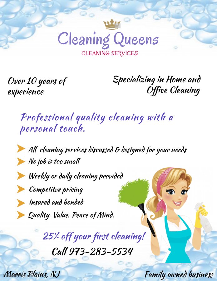 CLEANING QUEENS Morris Plains, New Jersey Office Cleaning Phone