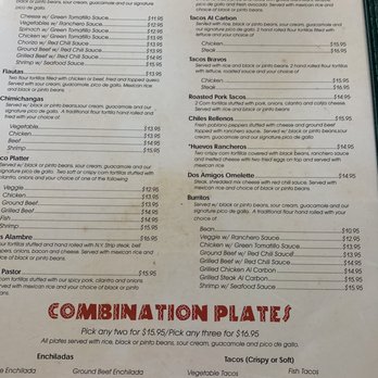 Dos Amigos - Dinner menu - Tex-Mex Near Me - Alexandria, Virginia Dos Amigos - Dinner menu - Tex-Mex Near Me - Alexandria, Virginia