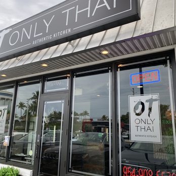 Only Thai Authentic Kitchen - Outside - Thai Near Me - Fort Lauderdale, Florida