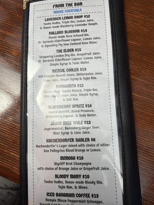 Menu photo 1 Kochendorfer's Seattle, WA