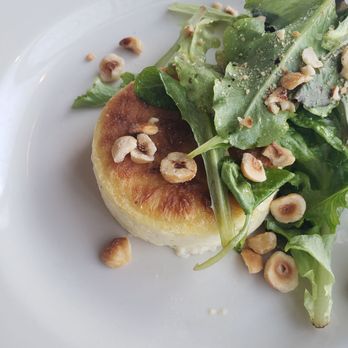 Potager - Twice baked lemon chevre souffle - New American Near Me - Denver, Colorado Potager - Twice baked lemon chevre souffle - New American Near Me - Denver, Colorado