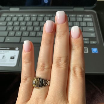 LV Nails And Spa - Ombré nails done by Vi - Nail Salons Near Me - Los Alamitos, California
