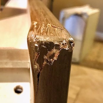 Ashley Store - MY TABLE ARRIVED IN THIS CONDITION - Furniture Stores Near Me - Huntington Beach, California