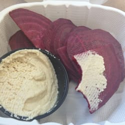 Beetz Bistro - Soooo good! Beetz chips and cashew cheese!!