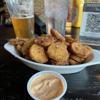Jackson Ave Pub - Fried Pickle Chips - Burgers Near Me - Naperville, Illinois