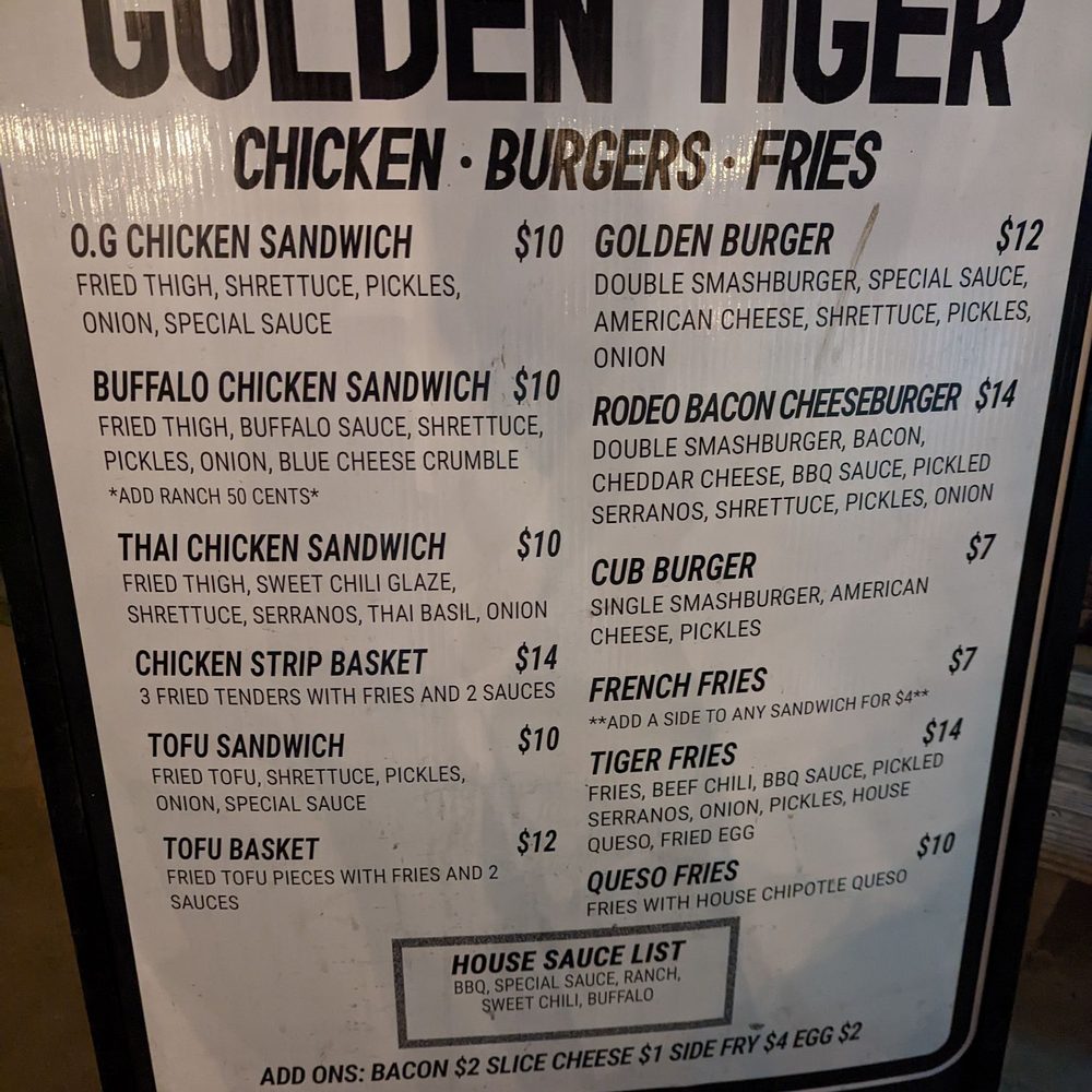 Menu Menu
