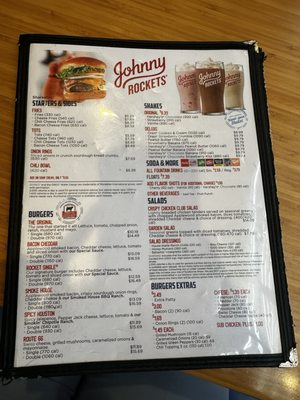 Menu photo 6 Johnny Rockets Kapolei, HI