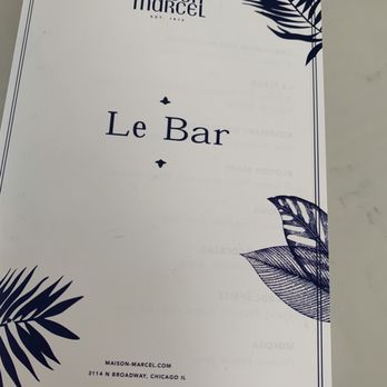 Maison Marcel - Menu - Bakeries Near Me - Chicago, Illinois Maison Marcel - Menu - Bakeries Near Me - Chicago, Illinois