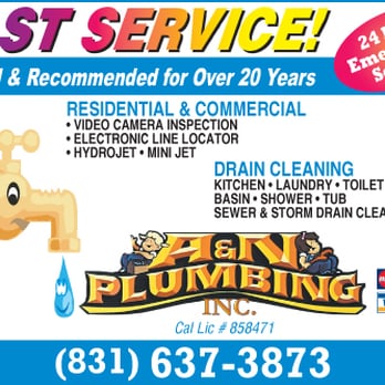 A & N Plumbing - Plumbing Near Me - Hollister, California A & N Plumbing - Plumbing Near Me - Hollister, California