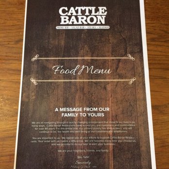Cattle Baron - Menu - Steakhouses Near Me - Roswell, New Mexico Cattle Baron - Menu - Steakhouses Near Me - Roswell, New Mexico