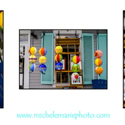 Keys Framing & Art Supplies - Colorful buoys - locally created.