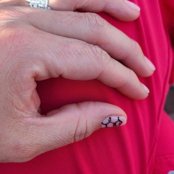 Fabulous Nails & Spa - Caffeine molecular structure by Annie. - Nail Salons Near Me - Upland, California