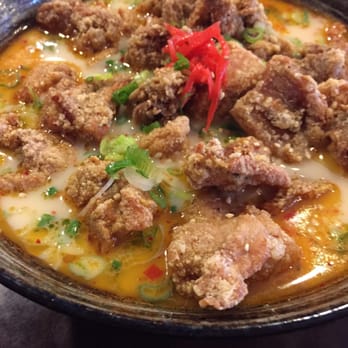 Kosuke - Popcorn Chicken Ramen with Tonkotsu broth (pork bone) - Ramen Near Me - Alhambra, California Kosuke - Popcorn Chicken Ramen with Tonkotsu broth (pork bone) - Ramen Near Me - Alhambra, California