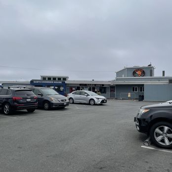 Sam's Chowder House - Parking lot area - Seafood Near Me - Half Moon Bay, California Sam's Chowder House - Parking lot area - Seafood Near Me - Half Moon Bay, California
