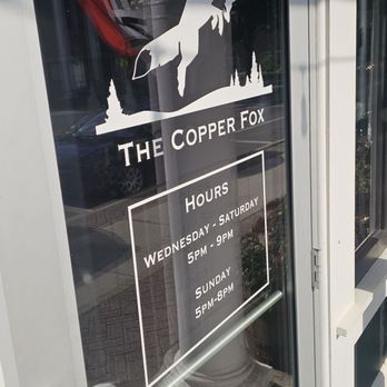 The Copper Fox - Front door - New American Near Me - Springfield, Vermont The Copper Fox - Front door - New American Near Me - Springfield, Vermont