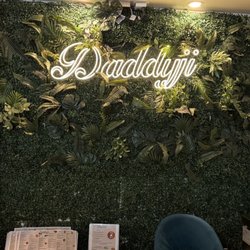 Daddy Ji Finest Indian Cuisine - Sign in the restaurant