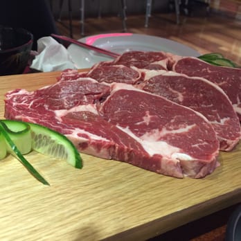 BBQ City Buffet - The more expensive portion also comes with one Wagyu steak per person. Meat is super soft and tender. - Korean Near Me - Bankstown, NSW