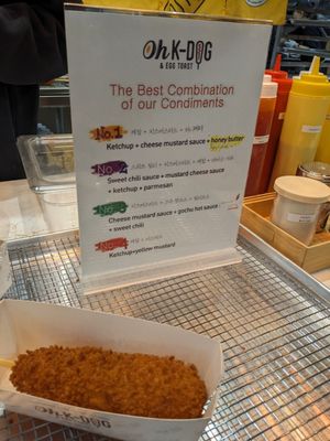 Oh K-Dog & Egg Toast by null