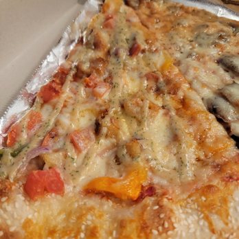 Prime Time Cafe - Falafel slice - Pizza Near Me - New Rochelle, New York Prime Time Cafe - Falafel slice - Pizza Near Me - New Rochelle, New York