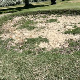 Sand trap. Sand trap.