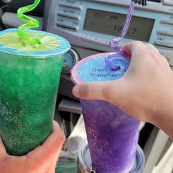 Sip Station - Lotus energy with adorable silly straws!