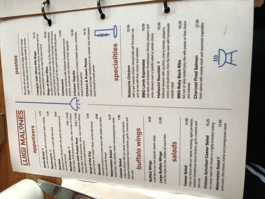Menu photo 3 Luigi Malones Dublin, D