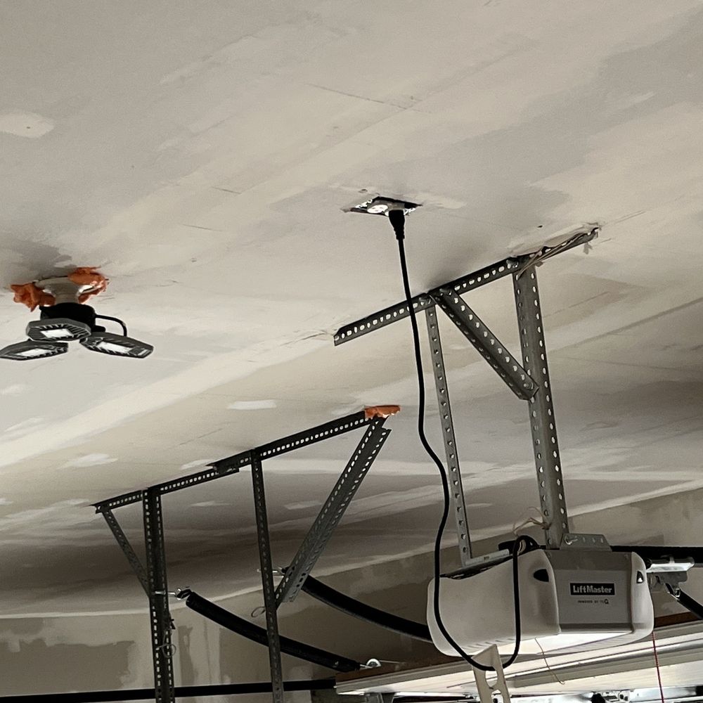 Tiger Construction - Ceiling of garage they remodeled - General Contractors Near Me Tiger Construction - Ceiling of garage they remodeled - General Contractors Near Me