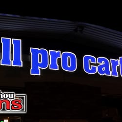 Art Thou Signs - Channel Letter sign at night.