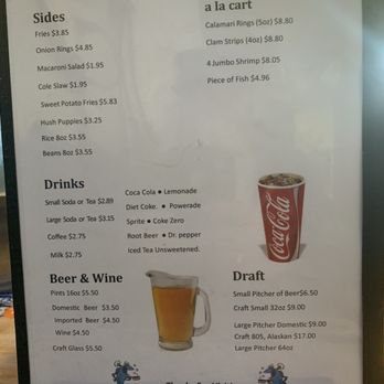 Mr Fish Fish & Chips - Beverage and sides menu - Seafood Near Me - Yuma, Arizona Mr Fish Fish & Chips - Beverage and sides menu - Seafood Near Me - Yuma, Arizona