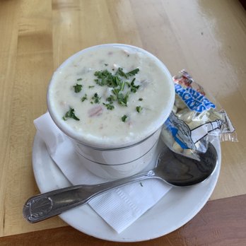 Brophy Bros - Cup of clam chowder - Seafood Near Me - Santa Barbara, California Brophy Bros - Cup of clam chowder - Seafood Near Me - Santa Barbara, California
