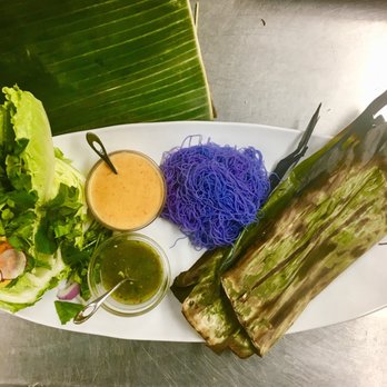 September In Bangkok - Grilled marinated tilapia in lemongrass spice - Thai Near Me - New Haven, Connecticut
