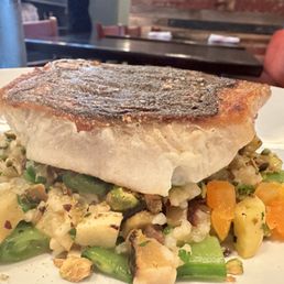 Perfectly cooked Black Cod!!!