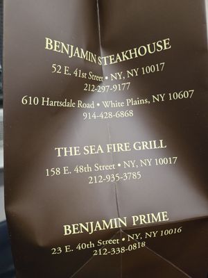 Menu photo 4 Sea Fire Grill New York, NY Menu photo 4 Sea Fire Grill New York, NY