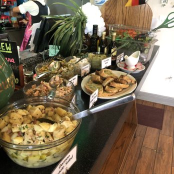 Schnitzel & More - The end of the lunch buffet counter, which is just the bar. - German Near Me - Niceville, Florida
